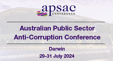 apsacc  - Australian Public Sector Anti-Corruption Conference - Darwin 29-31 July 2024